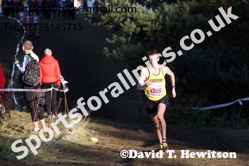 Senior mens National Cross Country Relay, Berry Hill Park, Mansfield. Photo:  David T. Hewitson/Sports for All Pics